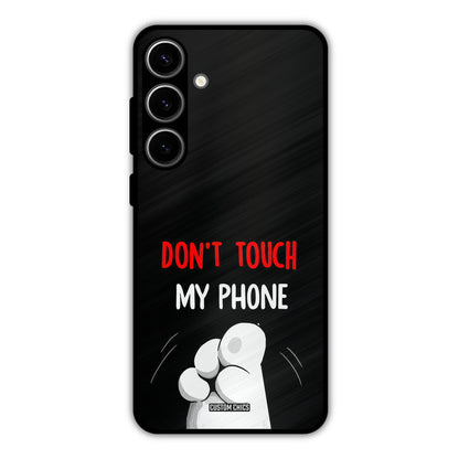 Dont Touch Samsung Galaxy S24 Plus Mobile Back Cover - Cute PrintShield Case