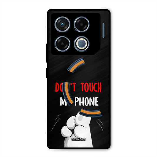 Dont Touch Infinix GT 20 Pro Mobile Back Cover - Cute PrintShield Case
