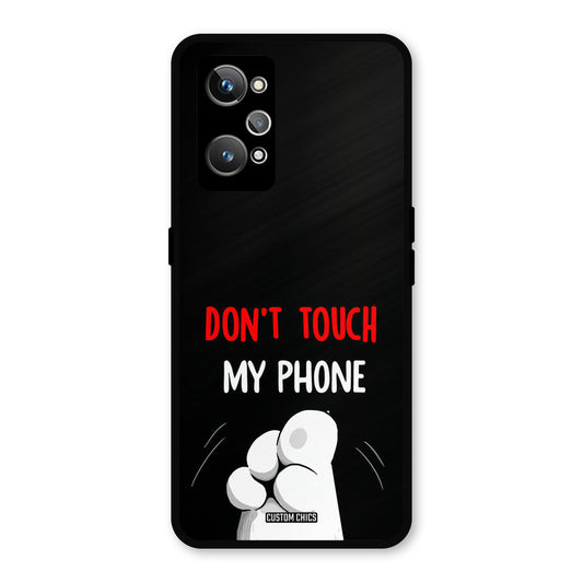 Dont Touch Realme GT Neo 2 Mobile Back Cover - Cute PrintShield Case