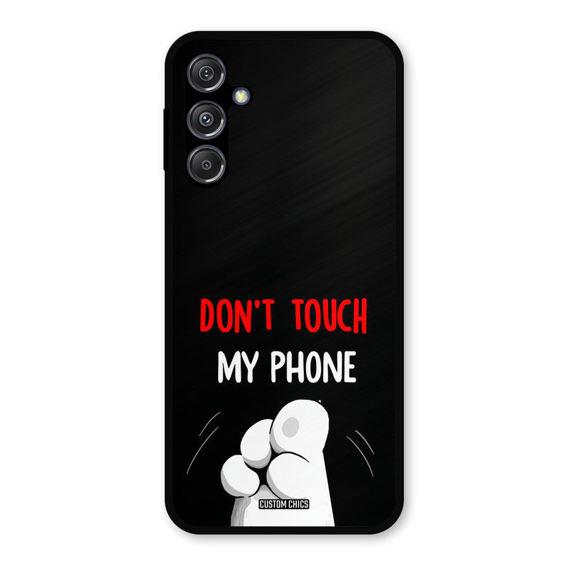 Dont Touch Samsung Galaxy M34 5G Mobile Back Cover - Cute PrintShield Case
