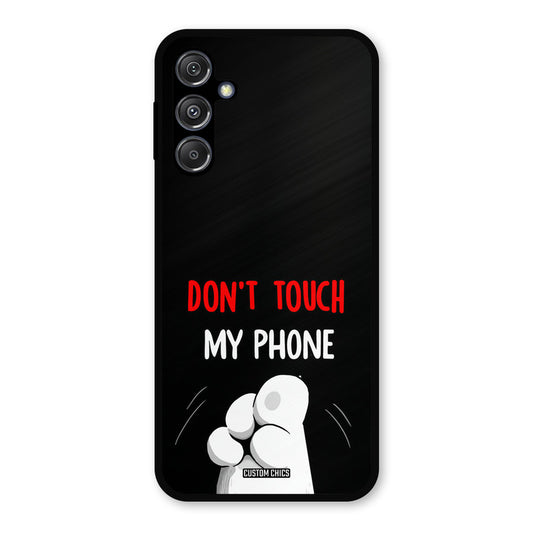 Dont Touch Samsung Galaxy M34 5G Mobile Back Cover - Cute PrintShield Case
