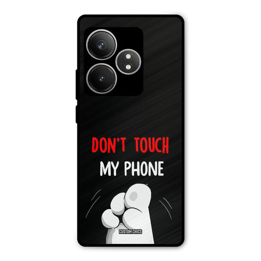 Dont Touch Realme GT 6T Mobile Back Cover - Cute PrintShield Case