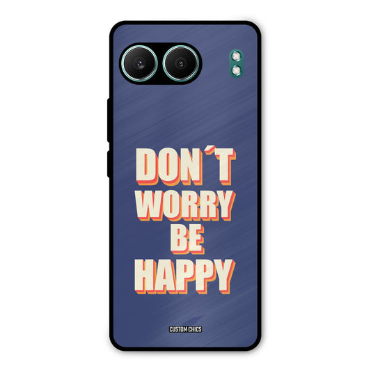 Dont Worry Be Happy OnePlus Nord 4 Mobile Back Cover - Typography PrintShield Case