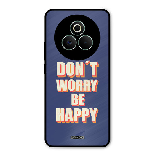 Dont Worry Be Happy Realme P3 Pro 5G Mobile Back Cover - Typography PrintShield Case