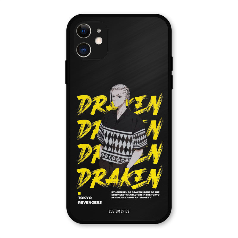 Draken Bro iPhone 11 Mobile Back Cover - Anime PrintShield Case