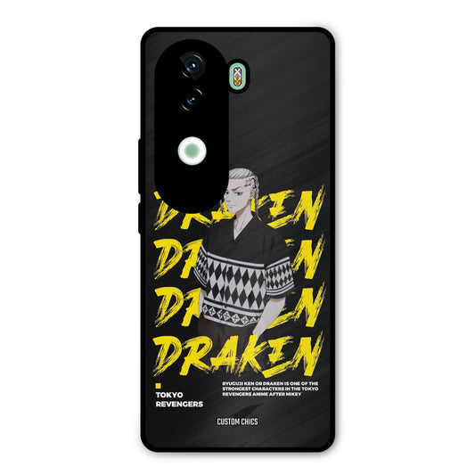 Draken Bro Vivo V40e Mobile Back Cover - Anime PrintShield Case