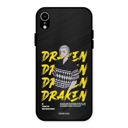 Draken Bro iPhone XR Mobile Back Cover - Anime PrintShield Case