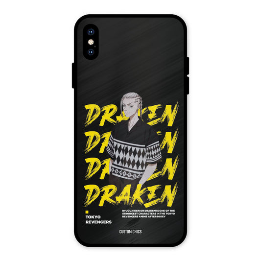 Draken Bro iPhone XS Max Mobile Back Cover - Anime PrintShield Case