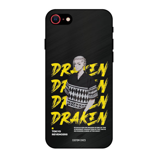 Draken Bro iPhone SE 2020 Mobile Back Cover - Anime PrintShield Case