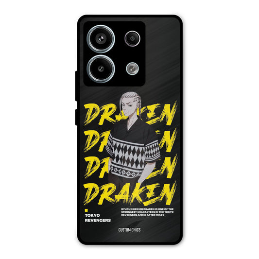 Draken Bro Redmi Note 13 Pro 5G Mobile Back Cover - Anime PrintShield Case