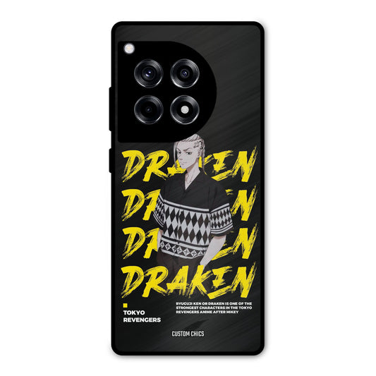 Draken Bro OnePlus 12R Mobile Back Cover - Anime PrintShield Case