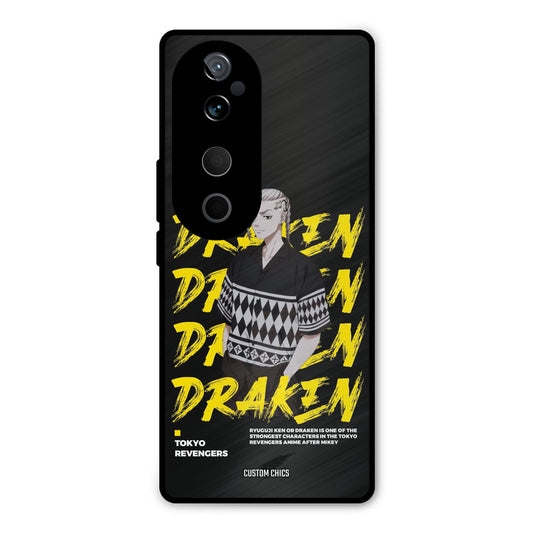 Draken Bro Vivo V40 Pro Mobile Back Cover - Anime PrintShield Case