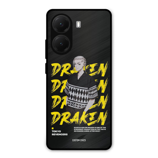 Draken Bro Poco X7 Pro Mobile Back Cover - Anime PrintShield Case
