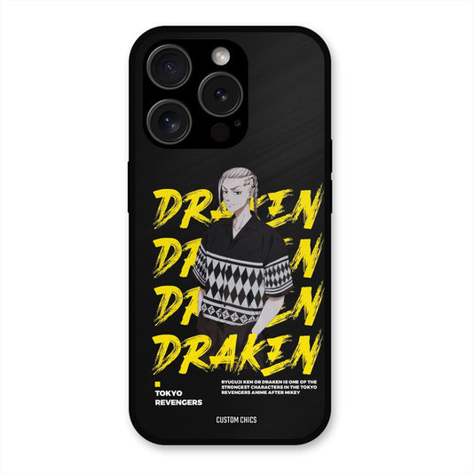 Draken Bro iPhone 15 Pro Max Mobile Back Cover - Anime PrintShield Case