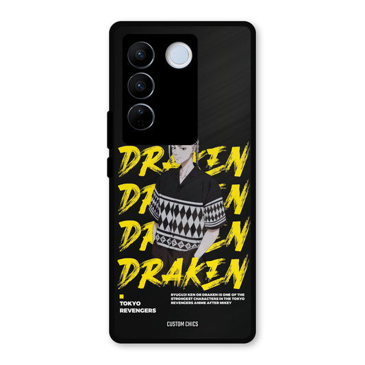 Draken Bro Vivo V27 Pro Mobile Back Cover - Anime PrintShield Case