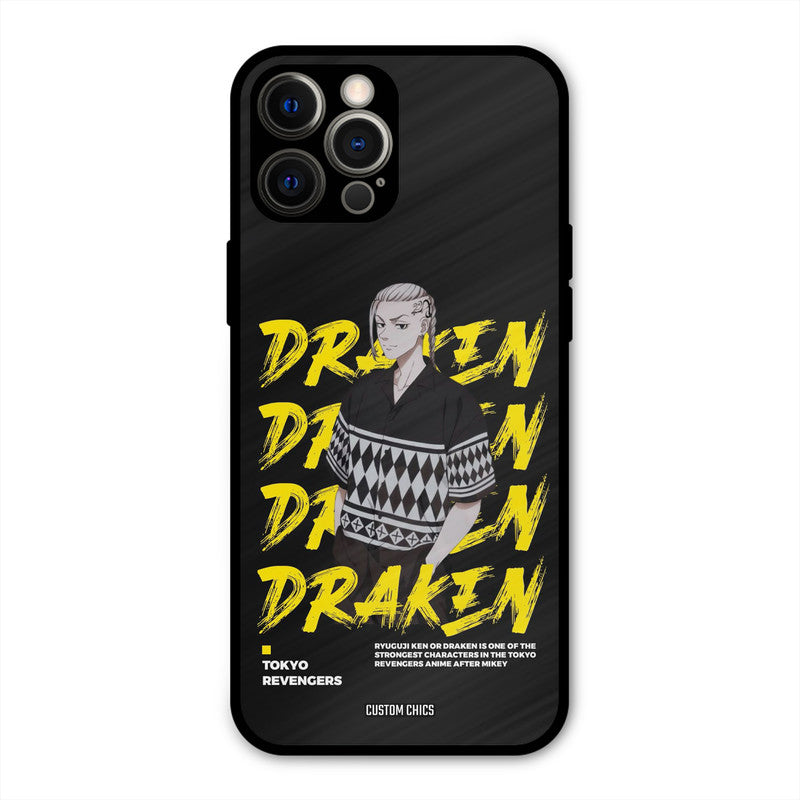 Draken Bro iPhone 12 Pro Max Mobile Back Cover - Anime PrintShield Case