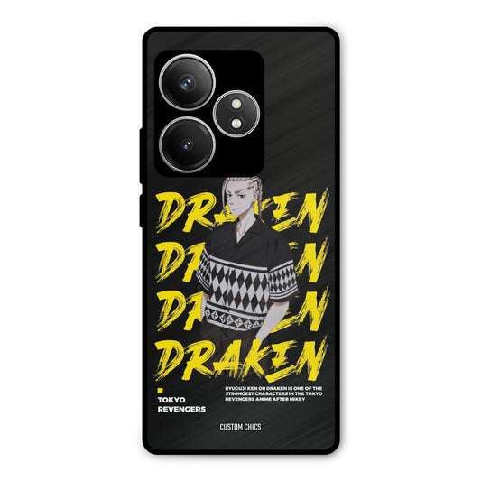 Draken Bro Realme GT 6T Mobile Back Cover - Anime PrintShield Case