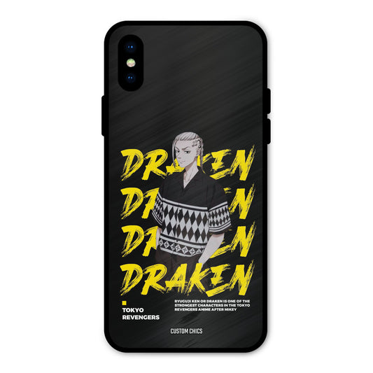 Draken Bro iPhone X Mobile Back Cover - Anime PrintShield Case