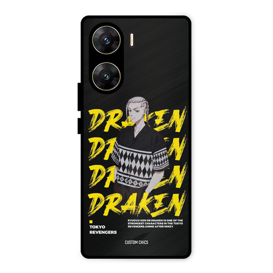 Draken Bro Vivo V29e Mobile Back Cover - Anime PrintShield Case