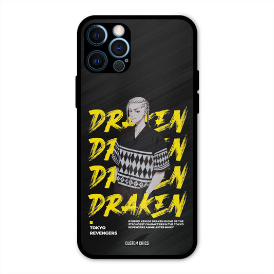 Draken Bro iPhone 12 Pro Mobile Back Cover - Anime PrintShield Case