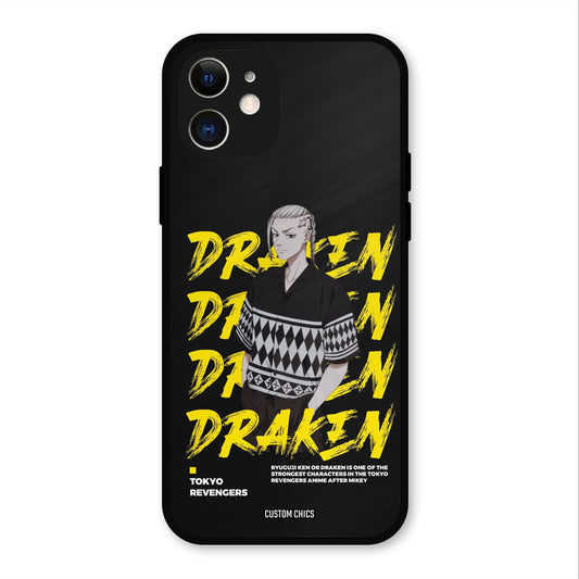 Draken Bro iPhone 12 Mobile Back Cover - Anime PrintShield Case