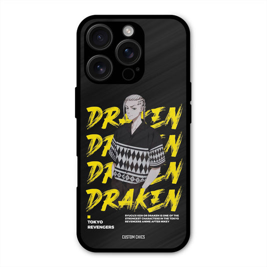 Draken Bro iPhone 16 Pro Max Mobile Back Cover - Anime PrintShield Case