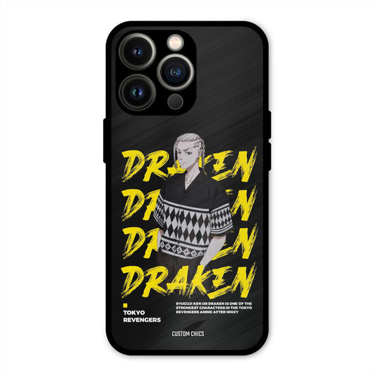 Draken Bro iPhone 13 Pro Mobile Back Cover - Anime PrintShield Case