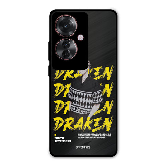 Draken Bro Oppo F25 Pro Mobile Back Cover - Anime PrintShield Case