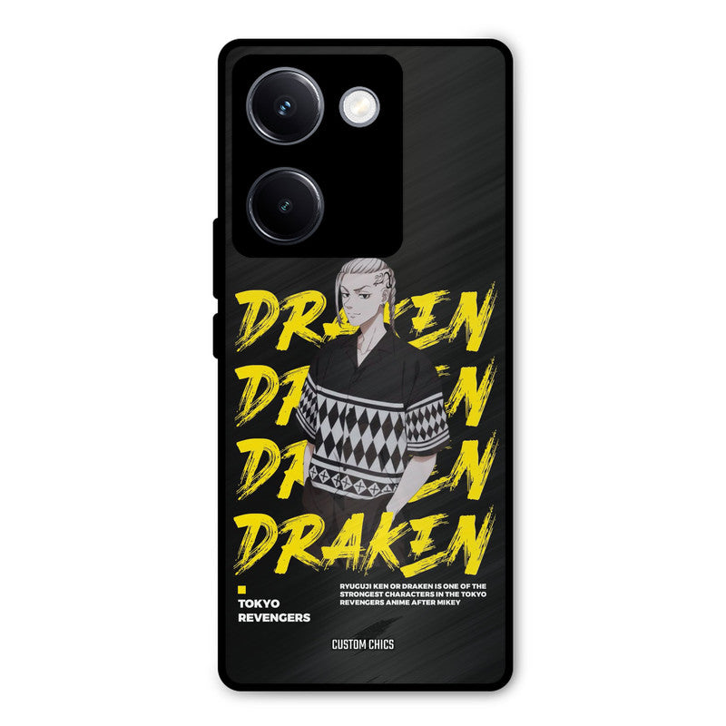 Draken Bro Vivo Y300 Plus Mobile Back Cover - Anime PrintShield Case