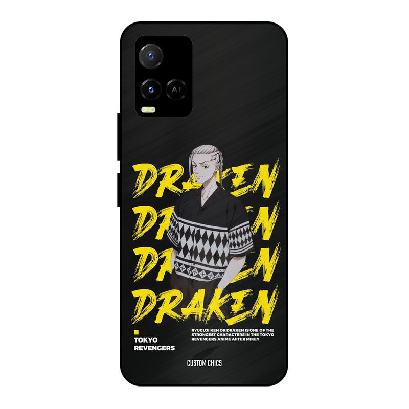 Draken Bro Vivo Y33s Mobile Back Cover - Anime PrintShield Case