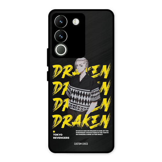 Draken Bro Vivo Y200 Mobile Back Cover - Anime PrintShield Case