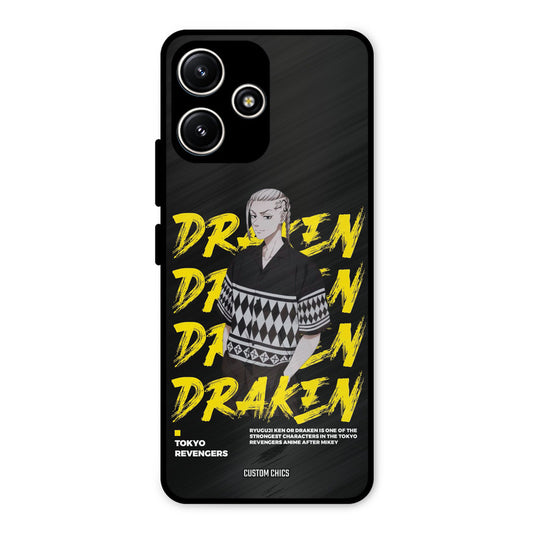 Draken Bro Redmi 12 5G Mobile Back Cover - Anime PrintShield Case