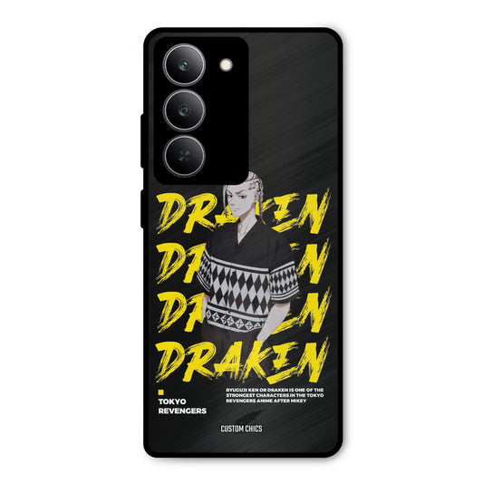 Draken Bro Realme 14x Mobile Back Cover - Anime PrintShield Case