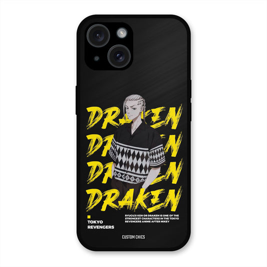 Draken Bro iPhone 15 Mobile Back Cover - Anime PrintShield Case