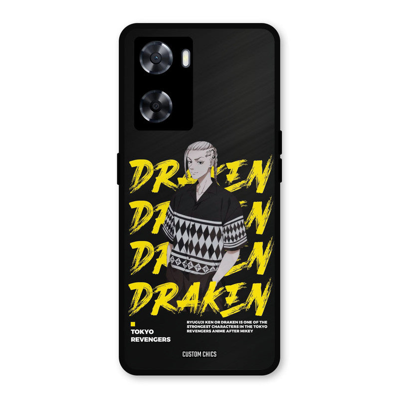 Draken Bro Oppo A57 2022 Mobile Back Cover - Anime PrintShield Case