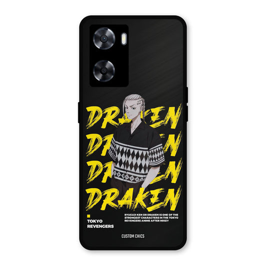Draken Bro Oppo A57 2022 Mobile Back Cover - Anime PrintShield Case