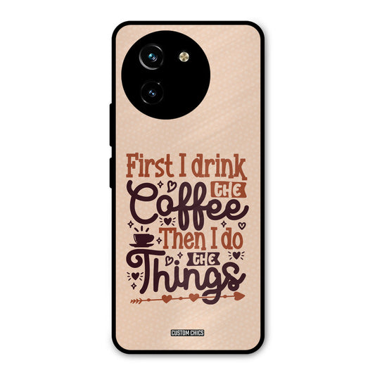 Drink Coffee Vivo Y200i Mobile Back Cover - Typography PrintShield Case
