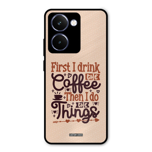 Drink Coffee Realme P3 Ultra Mobile Back Cover - Typography PrintShield Case