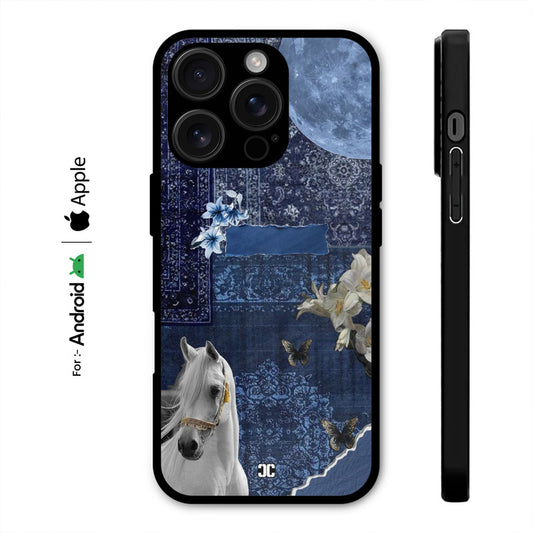 Elegant Horse With Moon Case – Premium PrintShield Mobile Cover