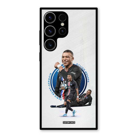 Elegant Mbappe Samsung Galaxy S23 Ultra Mobile Back Cover - Sports PrintShield Case