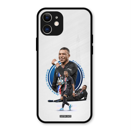 Elegant Mbappe  iPhone 12 Mobile Back Cover - Sports PrintShield Case