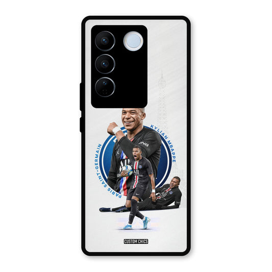 Elegant Mbappe Vivo V27 Pro Mobile Back Cover - Sports PrintShield Case