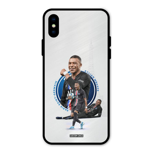 Elegant Mbappe iPhone X Mobile Back Cover - Sports PrintShield Case