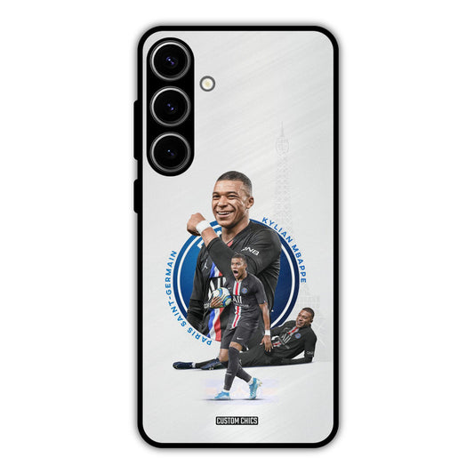 Elegant Mbappe Samsung Galaxy S24 Plus Mobile Back Cover - Sports PrintShield Case