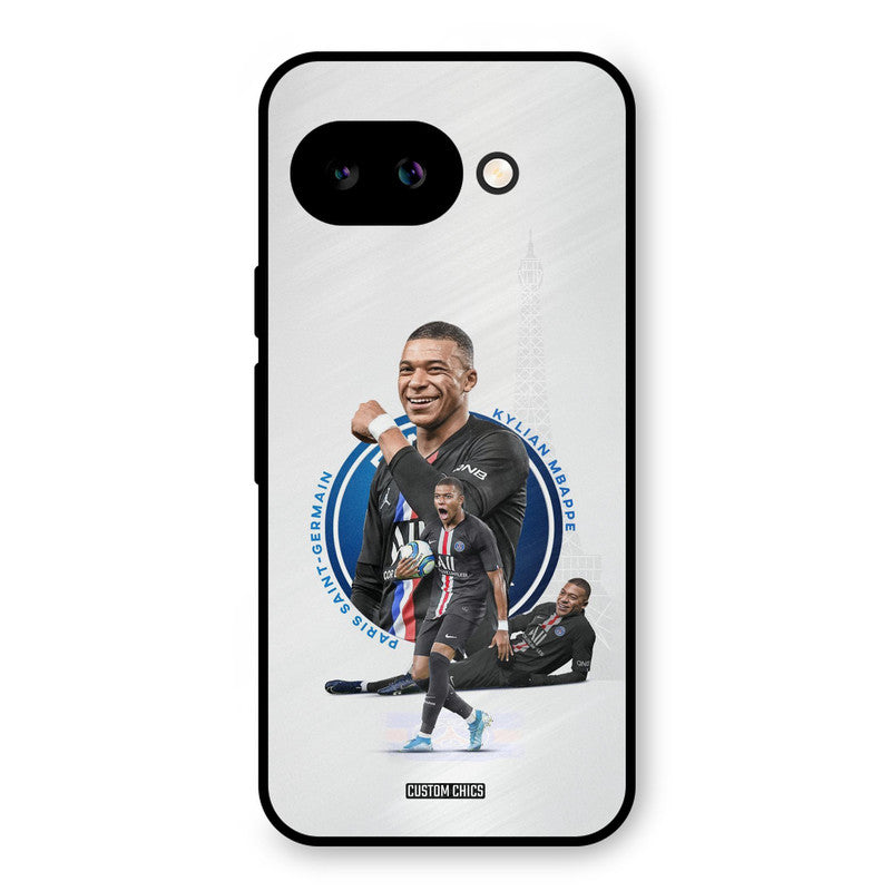 Elegant Mbappe Google Pixel 9A Mobile Back Cover - Sports PrintShield Case