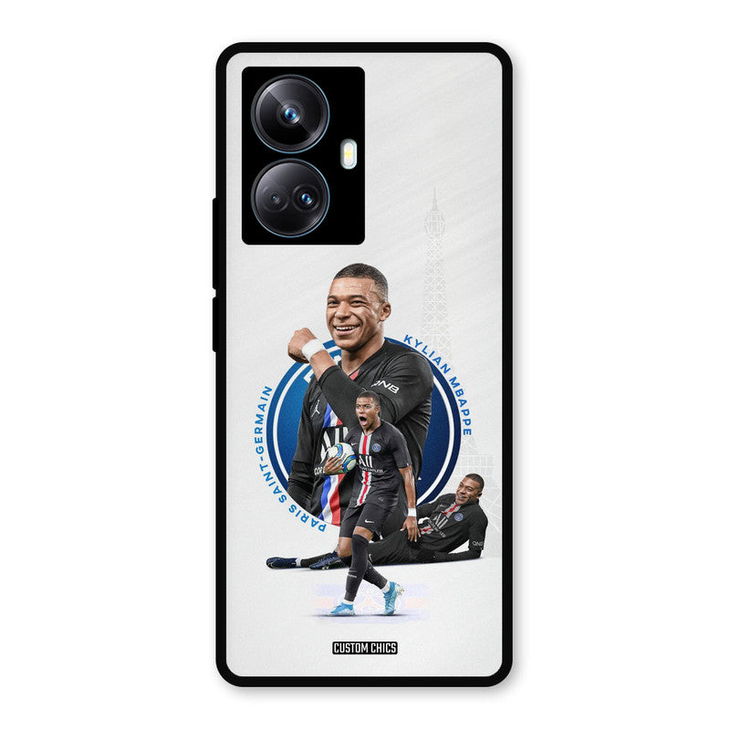 Elegant Mbappe Realme 10 Pro Plus Mobile Back Cover - Sports PrintShield Case