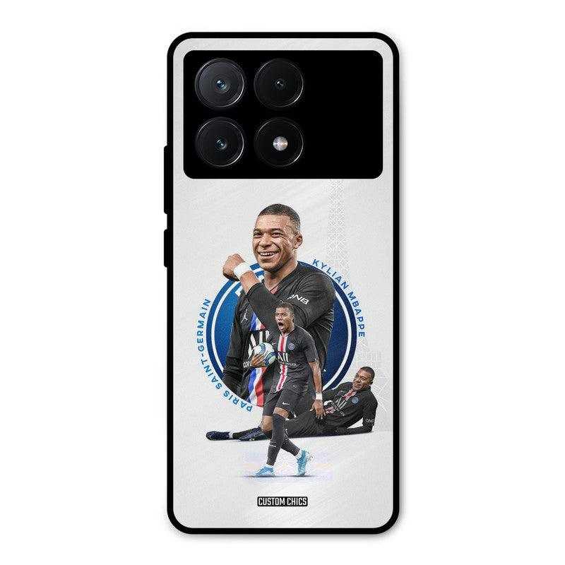 Elegant Mbappe Poco X6 Pro Mobile Back Cover - Sports PrintShield Case