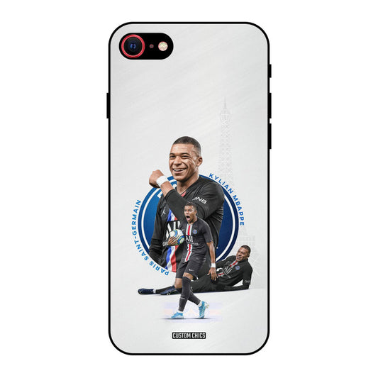 Elegant Mbappe iPhone SE 2020 Mobile Back Cover - Sports PrintShield Case