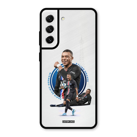 Elegant Mbappe Samsung Galaxy S21 FE 5G Mobile Back Cover - Sports PrintShield Case
