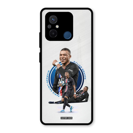 Elegant Mbappe Redmi 12c Mobile Back Cover - Sports PrintShield Case